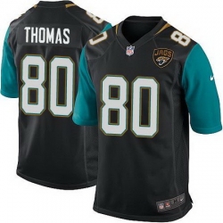 Nike Jaguars #80 Julius Thomas Black Alternate Youth Stitched NFL Elite Jersey