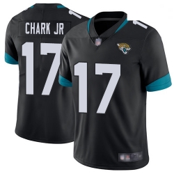 Youth Jaguars 17 DJ Chark Jr Black Team Color Stitched Football Vapor Untouchable Limited Jersey