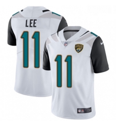 Youth Nike Jacksonville Jaguars 11 Marqise Lee White Vapor Untouchable Limited Player NFL Jersey
