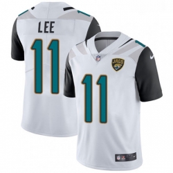 Youth Nike Jacksonville Jaguars 11 Marqise Lee White Vapor Untouchable Limited Player NFL Jersey