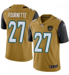 Youth Nike Jacksonville Jaguars 27 Leonard Fournette Limited Gold Rush Vapor Untouchable NFL Jersey