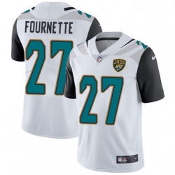 Youth Nike Jacksonville Jaguars 27 Leonard Fournette White Vapor Untouchable Limited Player NFL Jersey