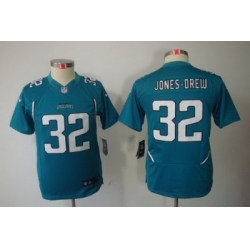 Youth Nike Jacksonville Jaguars #32 Maurice Jones-Drew Green Color[Youth Limited Jerseys]