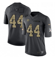 Youth Nike Jacksonville Jaguars 44 Myles Jack Limited Black 2016 Salute to Service NFL Jersey