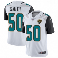 Youth Nike Jacksonville Jaguars 50 Telvin Smith White Vapor Untouchable Limited Player NFL Jersey