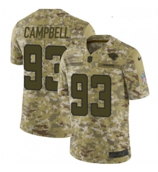 Youth Nike Jacksonville Jaguars 93 Calais Campbell Limited Camo 2018 Salute to Service NFL Jers