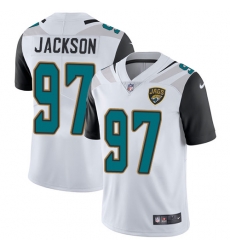 Youth Nike Jaguars #97 Malik Jackson White Stitched NFL Vapor Untouchable Limited Jersey