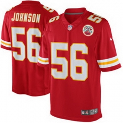 Derrick Johnson Kansas City Chiefs Nike Team Color Limited Jersey Red