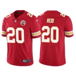 Men Kansas City Chiefs 20 Justin Reid Red Vapor Untouchable Limited Stitched Jersey