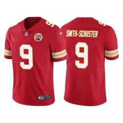 Men Kansas City Chiefs 9 JuJu Smith Schuster Vapor Untouchable Red Limited Stitched Football Jersey