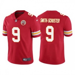 Men Kansas City Chiefs 9 JuJu Smith Schuster Vapor Untouchable Red Limited Stitched Football jersey