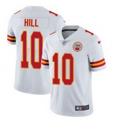 Nike Chiefs #10 Tyreek Hill White Mens Stitched NFL Vapor Untouchable Limited Jersey