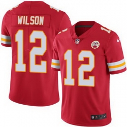 Nike Chiefs #12 Albert Wilson Red Mens Stitched NFL Limited Rush Jersey