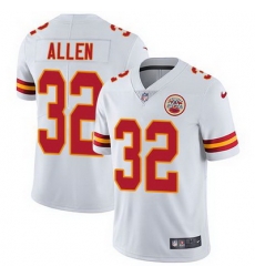 Nike Chiefs #32 Marcus Allen White Mens Stitched NFL Vapor Untouchable Limited Jersey