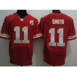 Nike Kansas City Chiefs 11 Alex Smith Red Elite NFL Jersey