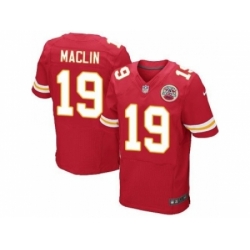 Nike Kansas City Chiefs 19 Jeremy Maclin Red Elite NFL Jersey