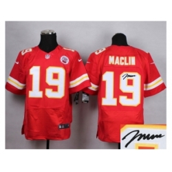 Nike Kansas City Chiefs 19 Jeremy Maclin Red Elite Signature NFL Jersey