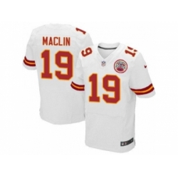 Nike Kansas City Chiefs 19 Jeremy Maclin white Elite NFL Jersey