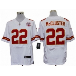 Nike Kansas City Chiefs 22 Dexter McCluster White Elite NFL Jersey