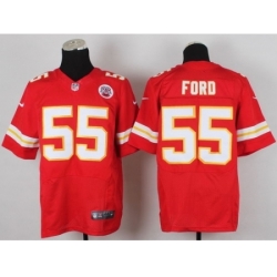 Nike Kansas City Chiefs 55 Dee Ford Red Elite NFL Jersey