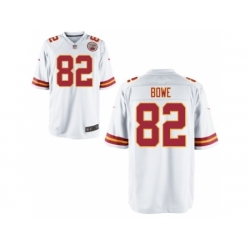 Nike Kansas City Chiefs 82 Dwayne Bowe White Game NFL Jersey