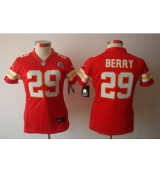Women Nike Kansas City Chiefs #29 Berry Red Color[NIKE LIMITED Jersey]