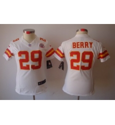 Women Nike Kansas City Chiefs #29 Berry White Color[NIKE LIMITED Jersey]