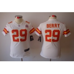 Women Nike Kansas City Chiefs #29 Berry White Color[NIKE LIMITED Jersey]