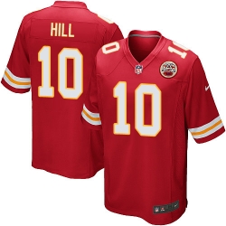 Nike Chiefs #10 Tyreek Hill Red Team Color Youth Stitched NFL Elite Jersey
