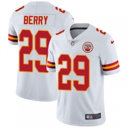 Nike Chiefs #29 Eric Berry White Youth Stitched NFL Vapor Untouchable Limited Jersey