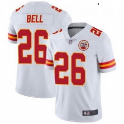 Youth Kansas City Chiefs 26 Le'Veon Bell White Color Vapor Untouchable Limited Jersey