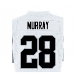 Elite American Football Jerseys Stitched Oakland #28 Latavius Murray Football white Elite Jerseys