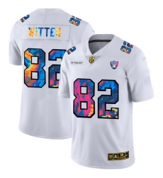 Las Vegas Raiders 82 Jason Witten Men White Nike Multi Color 2020 NFL Crucial Catch Limited NFL Jersey