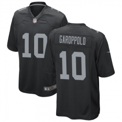 Men Las Vegas Raiders 10 Jimmy GaroppoloWhite Vapor Untouchable Limited Stitched Jersey  282 29