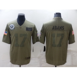 Men Las Vegas Raiders 17 Davante Adams Camo Salute To Service Limited Stitched jersey