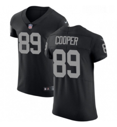 Mens Nike Oakland Raiders 89 Amari Cooper Black Team Color Vapor Untouchable Elite Player NFL Jersey