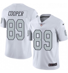 Mens Nike Oakland Raiders 89 Amari Cooper Limited White Rush Vapor Untouchable NFL Jersey