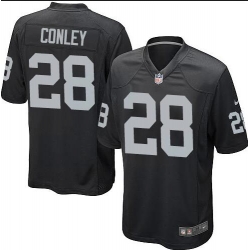 Mens Oakland Raiders #28 Gareon Conley Black Elite Jersey