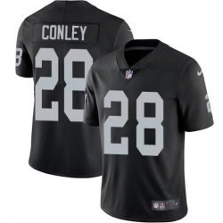 Mens Oakland Raiders #28 Gareon Conley Black Rush Limited Jersey