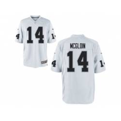 Nike Oakland Raiders 14 Matt McGloin Elite White NFL Jersey