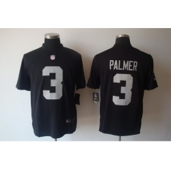 Nike Oakland Raiders 3 Carson Palmer Black Game NFL Jersey