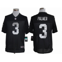 Nike Oakland Raiders 3 Carson Palmer Black Limited NFL Jersey
