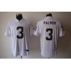 Nike Oakland Raiders 3 Carson Palmer White Elite NFL Jersey