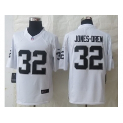 Nike Oakland Raiders 32 Maurice Jones-Drew White Game NFL Jersey