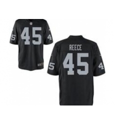 Nike Oakland Raiders 45 Marcel Reece Black Elite NFL Jersey