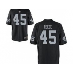 Nike Oakland Raiders 45 Marcel Reece Black Elite NFL Jersey