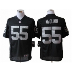 Nike Oakland Raiders 55 Rolando McClain Black Limited NFL Jersey