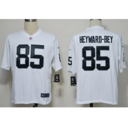 Nike Oakland Raiders 85 Darrius Heyward-Bey White Game NFL Jersey