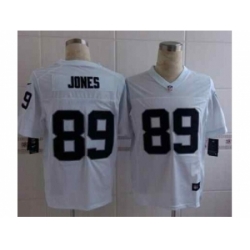 Nike Oakland Raiders 89 James Jones white Elite NFL Jersey