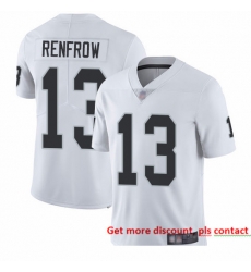 Raiders 13 Hunter Renfrow White Men Stitched Football Vapor Untouchable Limited Jersey